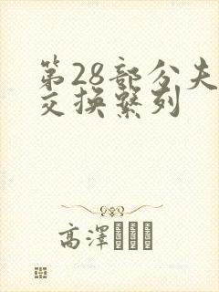 第28部分夫妇交换系列