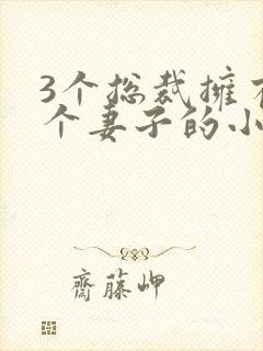 3个总裁拥有一个妻子的小说