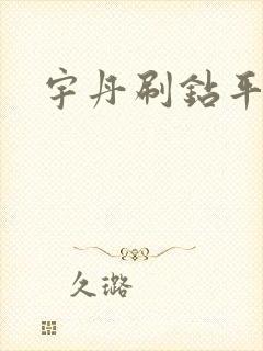 宇丹刷钻平台封面