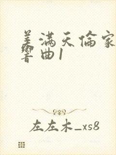 美满天伦家庭交响曲1封面