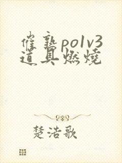 催熟po1v3道具燃烧