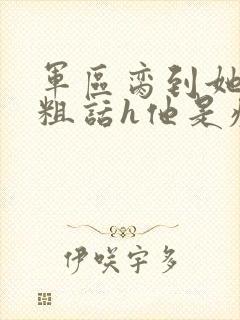 军区脔到她哭h粗话h他是疯批