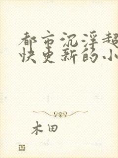 都市沉浮超前超快更新的小说