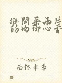 拨开岳两片肥嫩的肉御心香帅