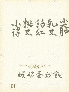 小桃的乳尖被吸得又红又肿