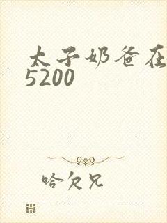 太子奶爸在花都5200