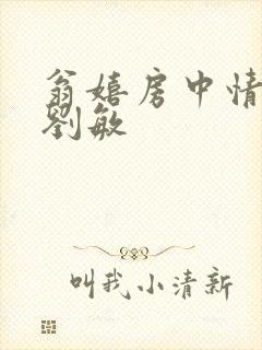 翁嬉房中情意浓刘敏封面