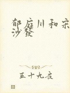 郁庭川和宋倾城沙发封面