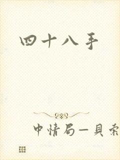 四十八手封面