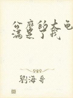 公么的大龟强大满足了我