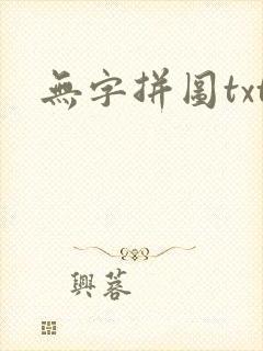 无字拼图txt封面