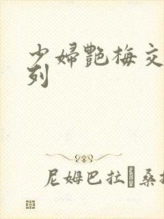 少妇艳梅交换系列封面