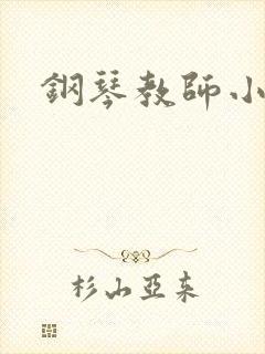 钢琴教师小说封面