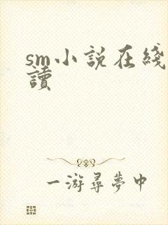 sm小说在线阅读