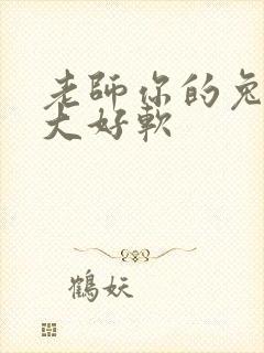 老师你的兔子好大好软