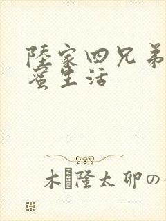 陆家四兄弟的甜蜜生活