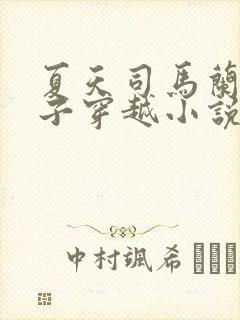 夏天司马兰九皇子穿越小说笔趣阁