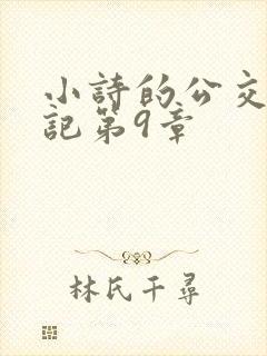 小诗的公交车日记第9章