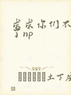 求求你们不要做了np