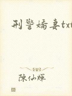 刑警娇妻txt