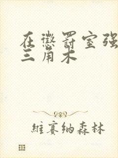 在惩罚室强迫坐三角木