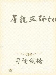 屠龙巫师txt