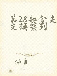 第28部分夫妇交换系列