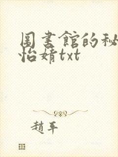 图书馆的秘密程怡婧txt封面