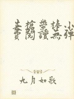 夹枪带棒小说免费阅读无弹窗笔趣