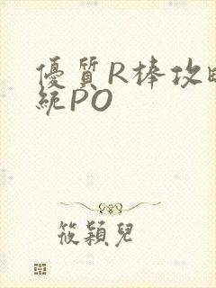 优质R棒攻略系统PO