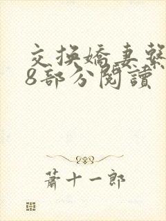 交换娇妻系列48部分阅读