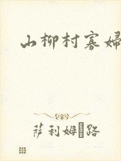 山柳村寡妇情史