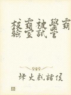 校霸被学霸压实验室试管