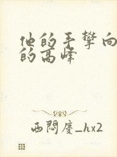 他的手攀向了我的高峰