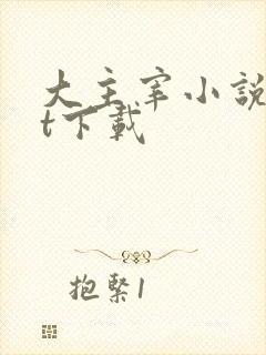 大主宰小说txt下载