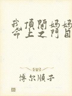 我顶开妈妈的生命上之门目录