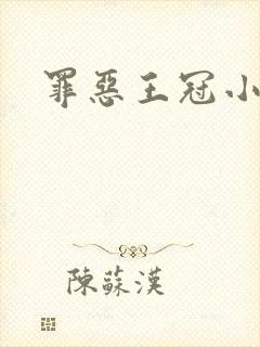 罪恶王冠小说封面