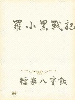 罗小黑战记小说封面