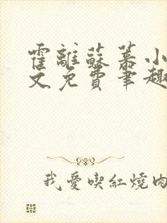 霍离苏莱小说全文免费笔趣阁封面