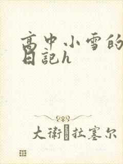 高中小雪的性欢日记h封面