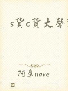 s货c货大声点