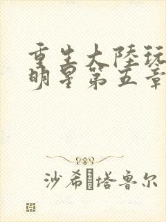 重生大陆玩遍女明星第五章