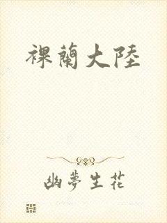 裸兰大陆封面