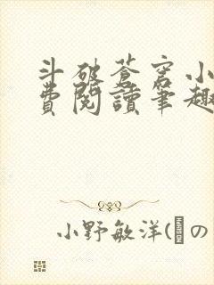 斗破苍穹小说免费阅读笔趣阁封面