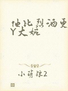 他比烈酒更撩BY大婉