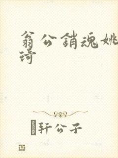 翁公销魂姚瑶琦琦