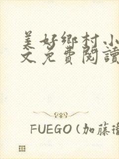 美好乡村小说全文免费阅读