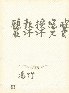 顾教授您醒了吗严沐沐免费阅读全文小说