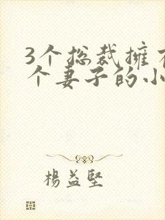 3个总裁拥有一个妻子的小说