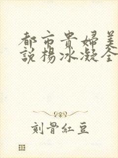 都市贵妇美腿小说杨冰凝全文阅读